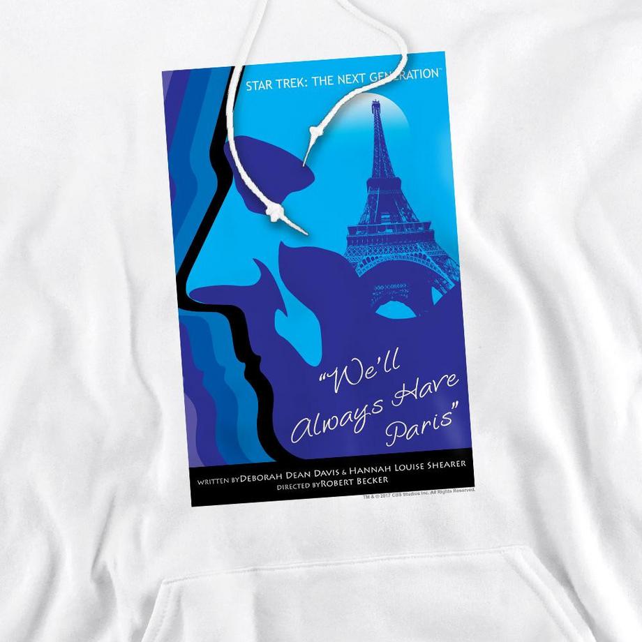 Star Trek The Next Generation Season 1 Episode 24 Felpa con Cappuccio  