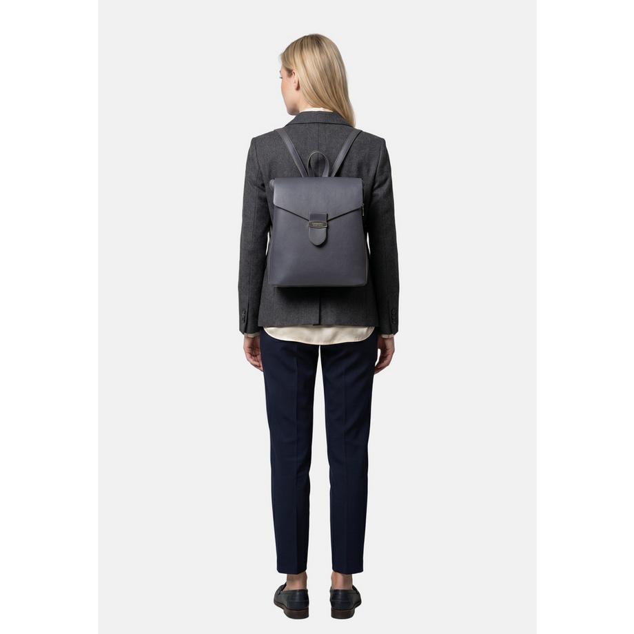 GianMarco Venturi Rucksack mit Klappverschluss  