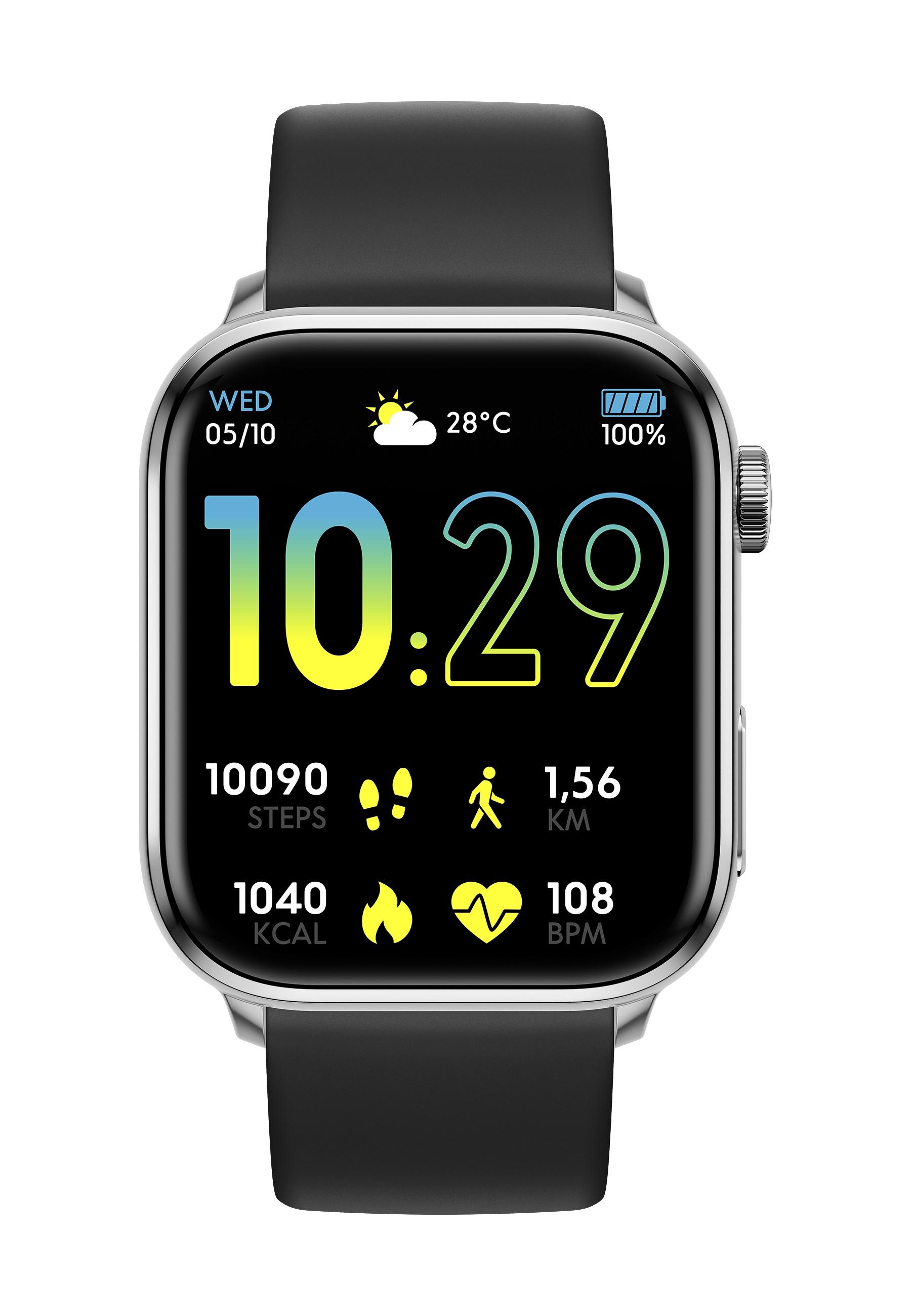 Ice Watch  Ice Smart 2.0 Silver Black 1.96 Amoled 