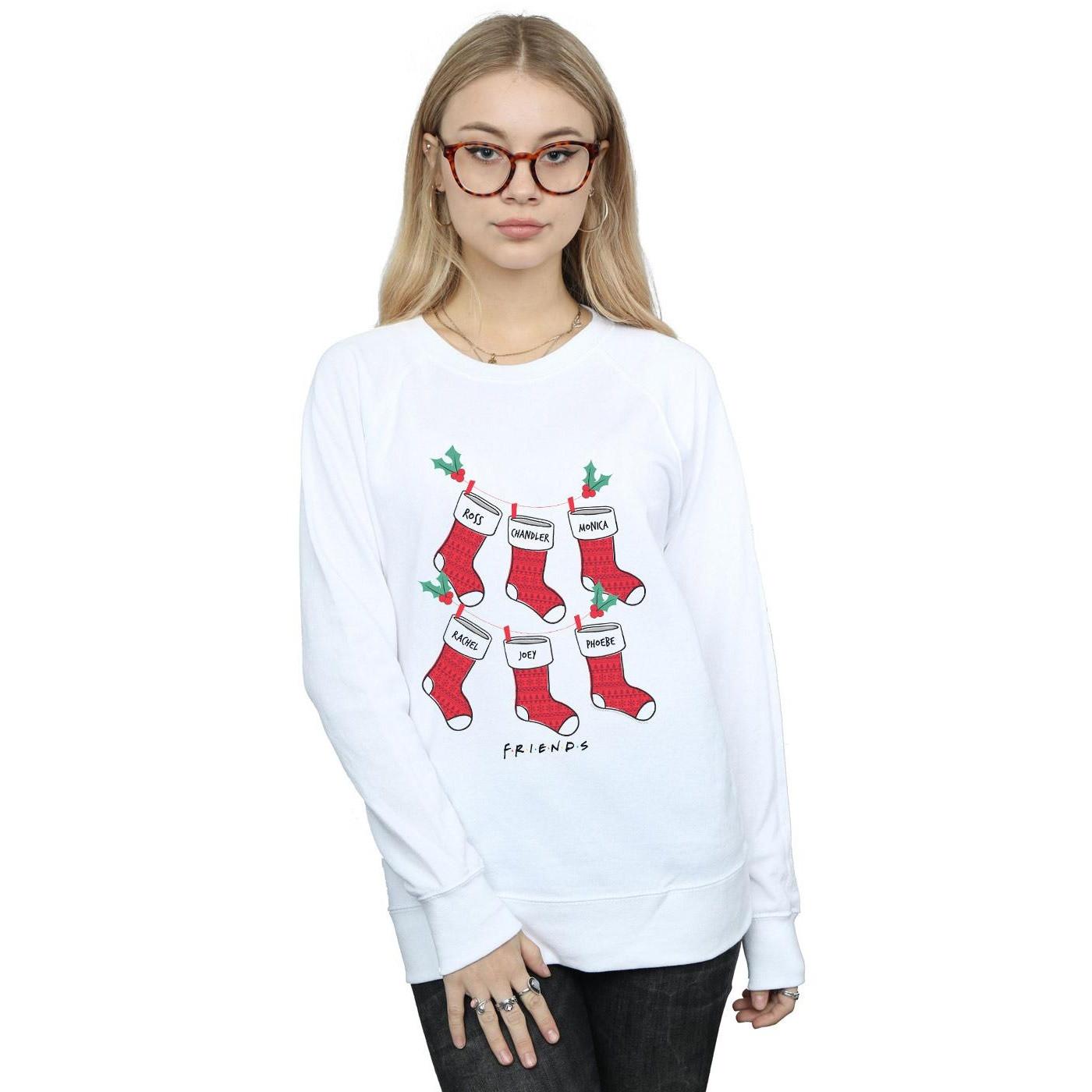Friends Christmas Stockings Sweatshirt  