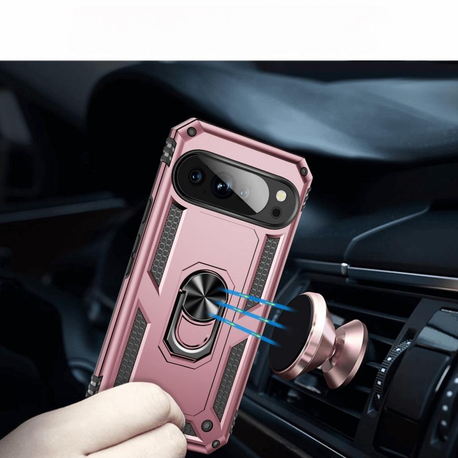 Cover-Discount  Google Pixel 10 Pro XL - Robustes Back Cover mit Kickstand 