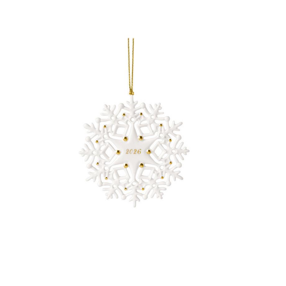 Villeroy&Boch Ornement flocon de neige 2026 Christmas Classics  
