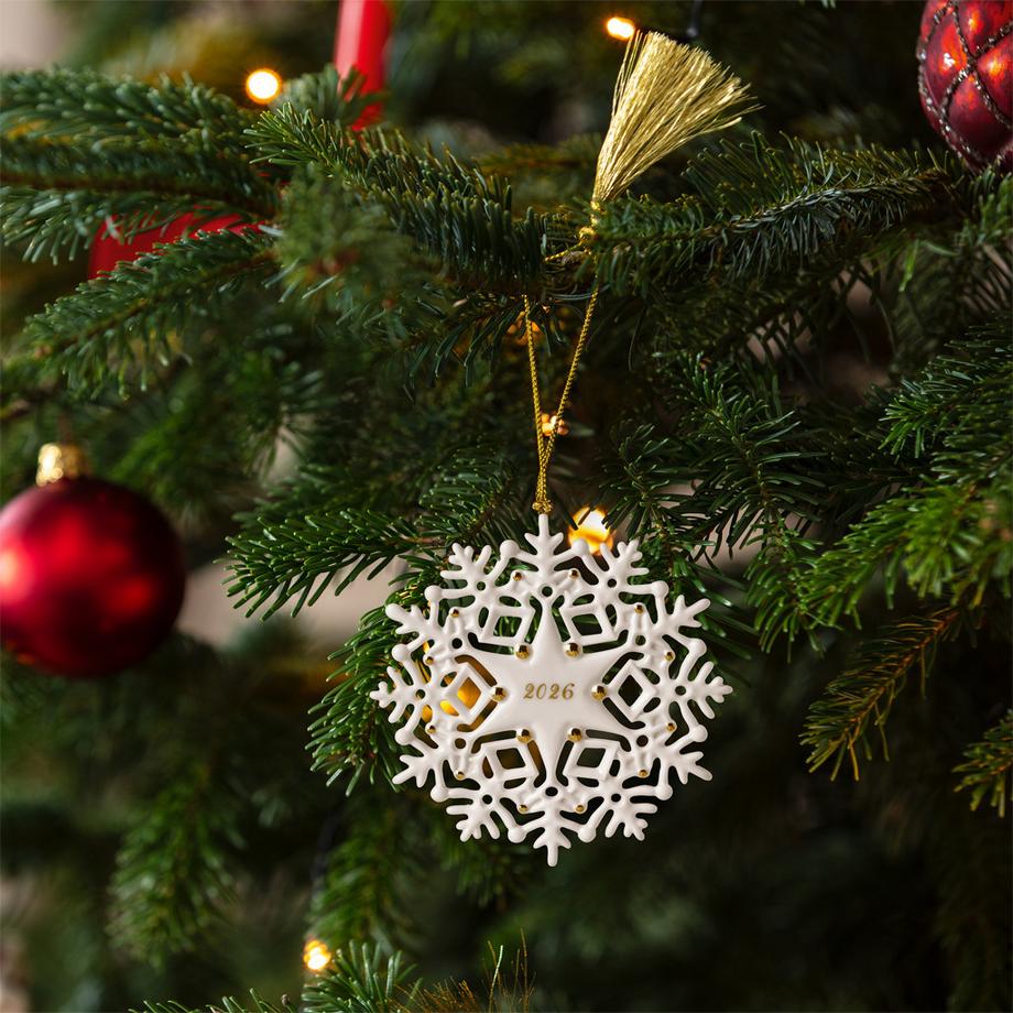Villeroy&Boch Ornement flocon de neige 2026 Christmas Classics  