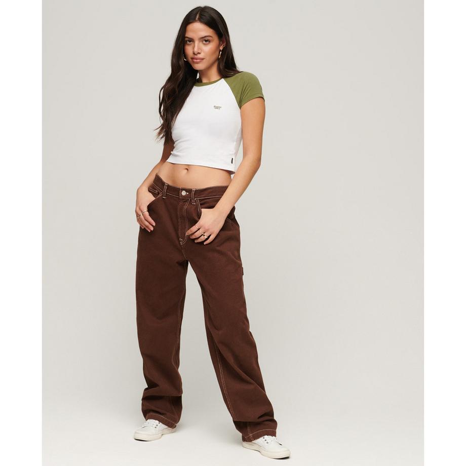 Superdry Baseball T-Shirt Court  
