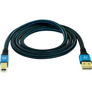 Oehlbach  USB 2 Anschlusskabel A/B USB Plus B 10 m 