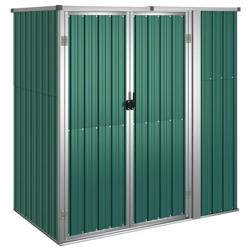 VidaXL - Remise à outils acier, One Size, Vert