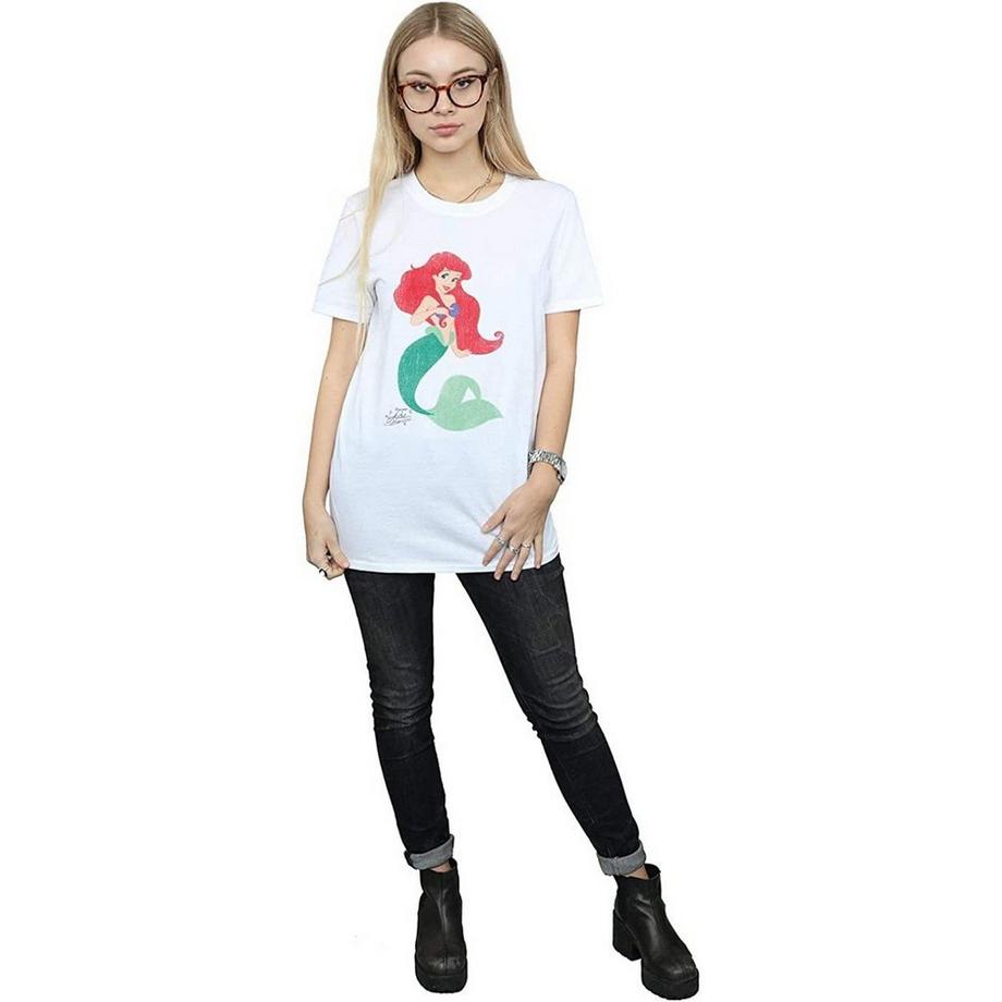 The Little Mermaid Ariel T-Shirt Stampata  