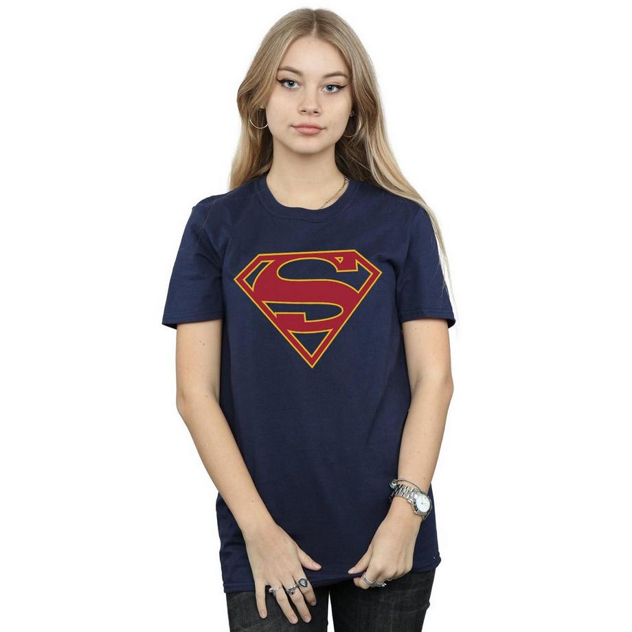 DC COMICS Superman Logo T-Shirt Maniche Corte  
