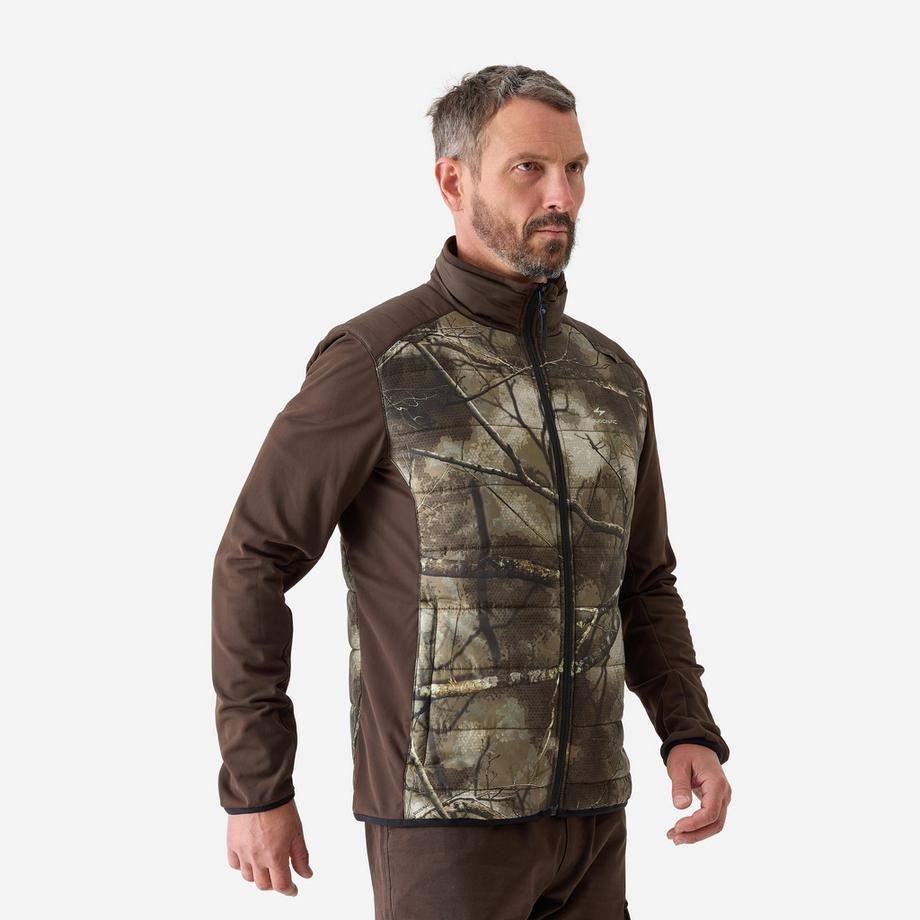 Hybrid-Steppjacke für die Jagd 500 Treemetic