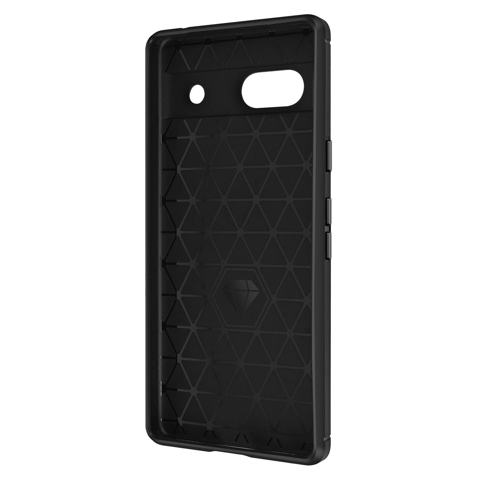 Avizar  Coque Google Pixel 7a carbone 