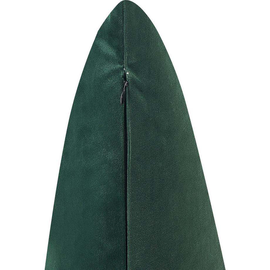 Beliani Lot de 2 coussins décoratifs en Velours  TALINUM  