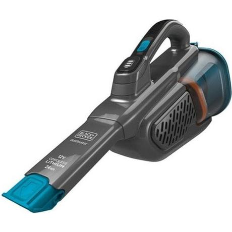 BLACK+DECKER BLACK+DECKER Akku-Handsauger 24 Wh 12 V Lithium Titanium, Blau  