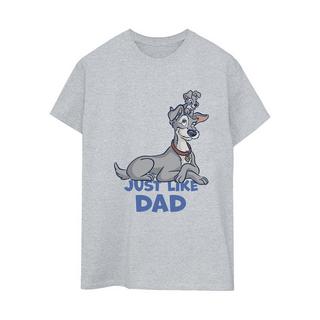 Disney Lady And The Tramp Just Like Dad T-Shirt  