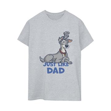 Lady And The Tramp Just Like Dad TShirt