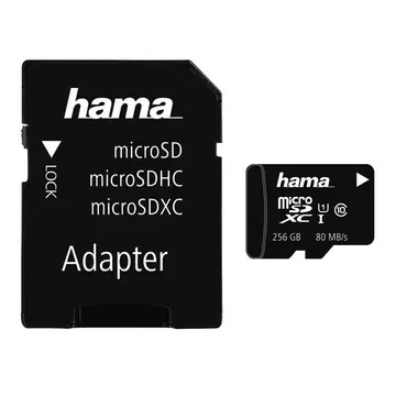 Hama 256GB MicroSDXC UHS-I Classe 10