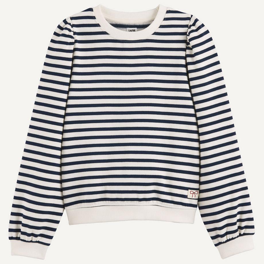 La Redoute Collections  Sweat col rond rayé 