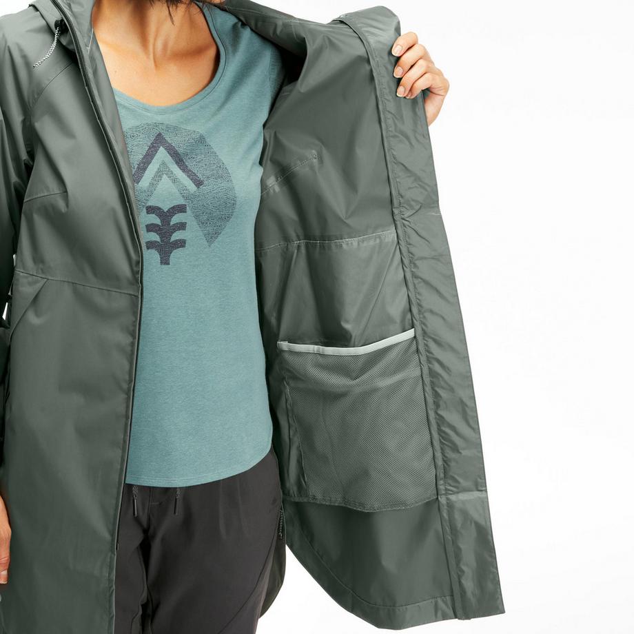 QUECHUA Veste de Pluie Longue Raincut  