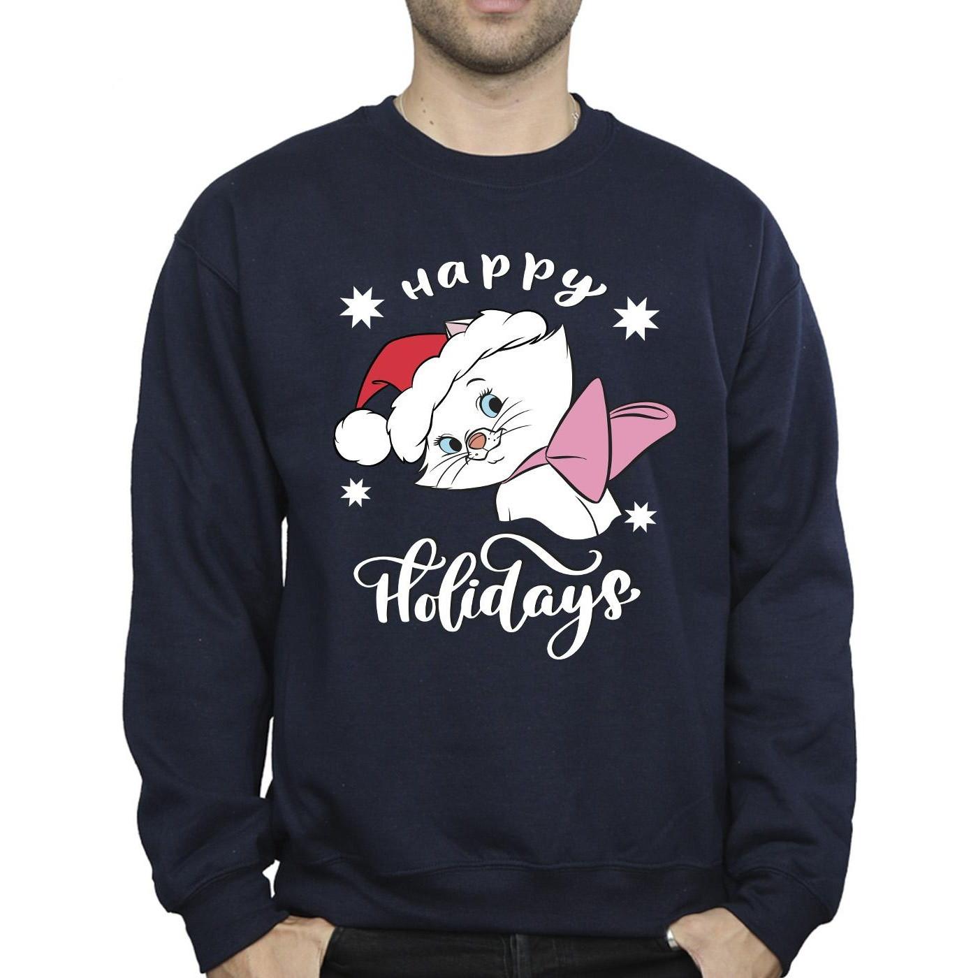 Disney  The Aristocats Happy Holidays Sweatshirt 