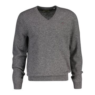 Pull en tricot  Confortable à porter-EXTRAFINE LAMBSWOOL V-NECK