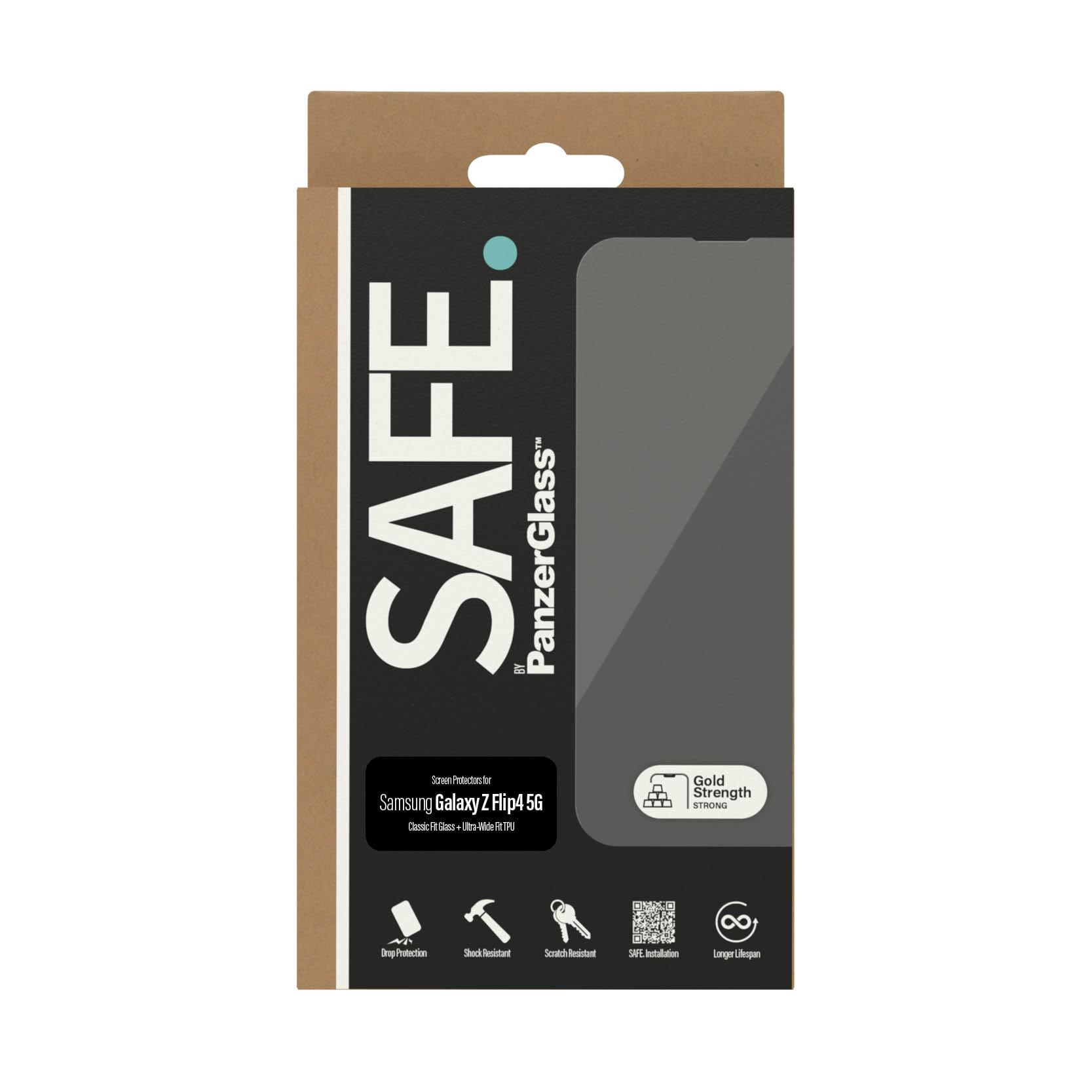 PanzerGlass  SAFE. by ® Dislayschutz Samsung Galaxy Z Flip4 5G 