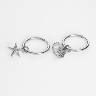 Paul Hewitt  PH-JE-0461 Boucles d'oreilles Hoops Charm 