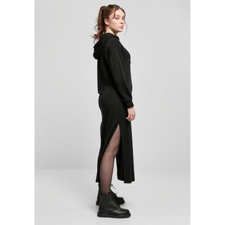 URBAN CLASSICS  kapuzenpullover, damen cropped oversized high neck crew 