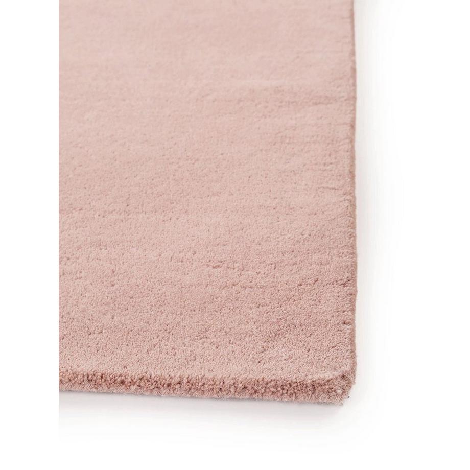 Benuta Wollteppich Bent Rosa  