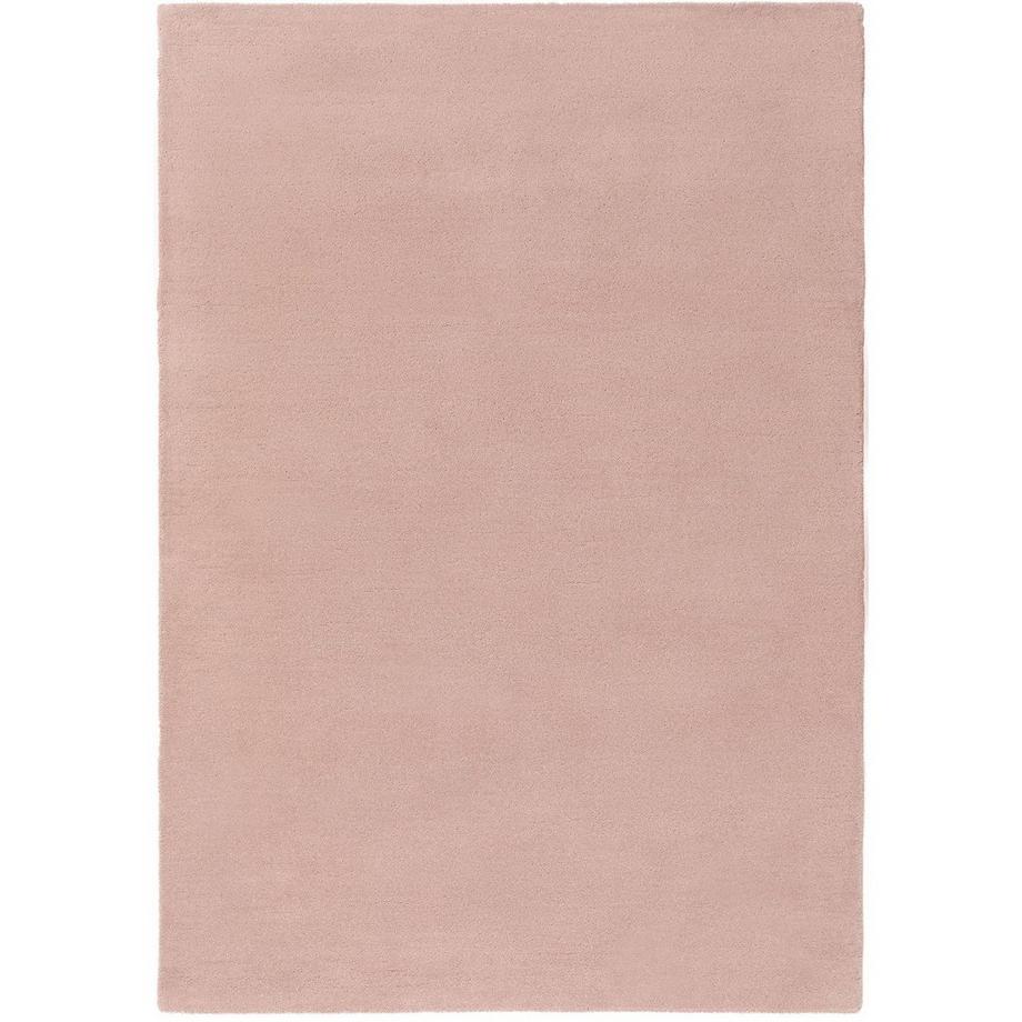 Benuta Wollteppich Bent Rosa  