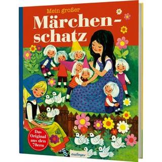 Kinderbücher aus den 1970er-Jahren: Mein großer Märchenschatz Kuhn, Felicitas (Illustrationen); Hoffmann, Anny (Illustrationen); Mauser-Lichtl, Gerti (Illustrationen) Copertina rigida 