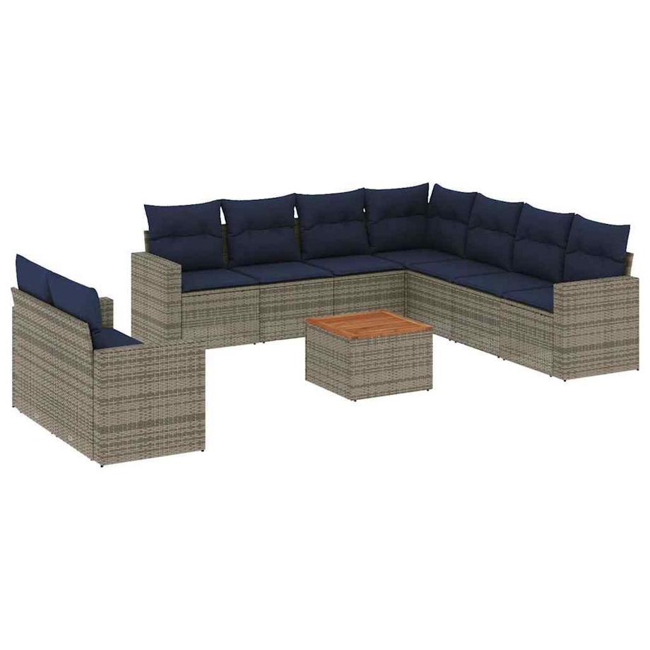 Garten sofagarnitur poly-rattan