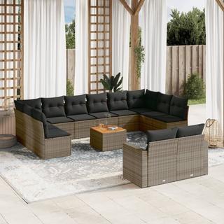 VidaXL Garten sofagarnitur poly-rattan  