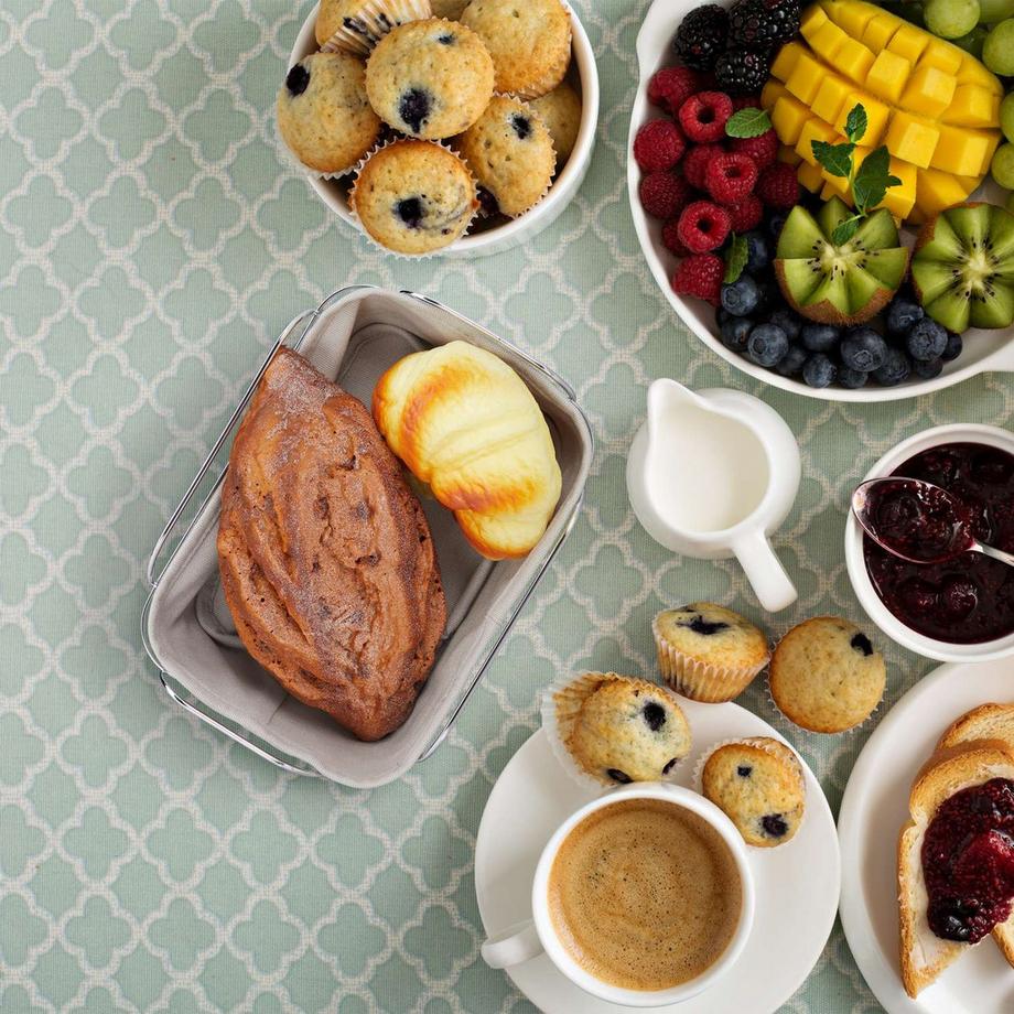 B2X Metallbrotkorb mit Deckel  