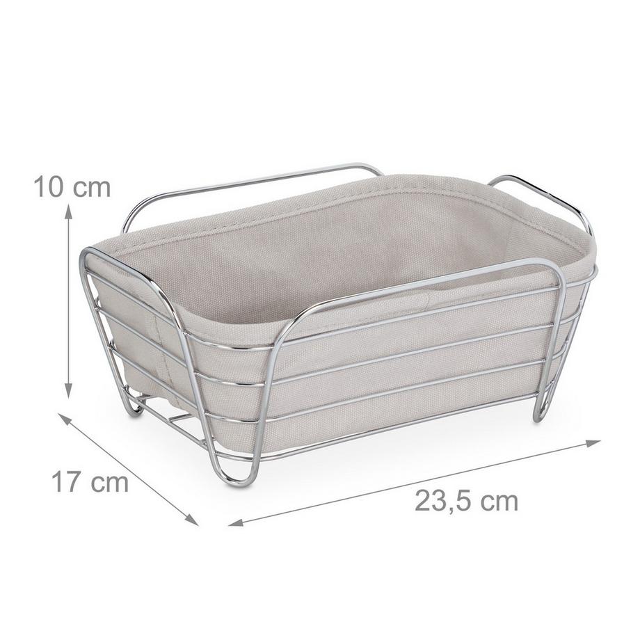 B2X Metallbrotkorb mit Deckel  