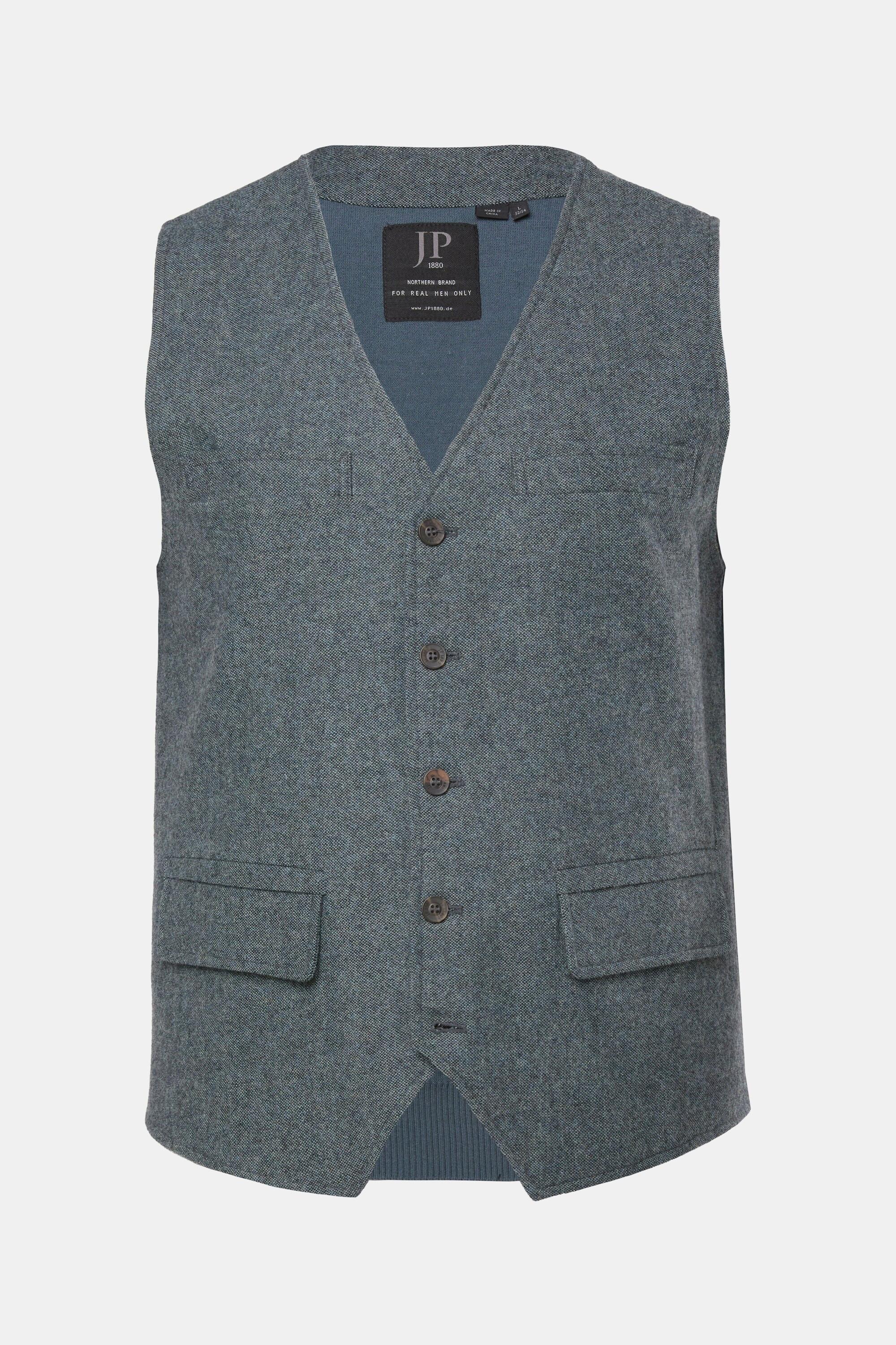 JP1880 Gilet Tweed FLEXNAMIC Dos Tricoté  