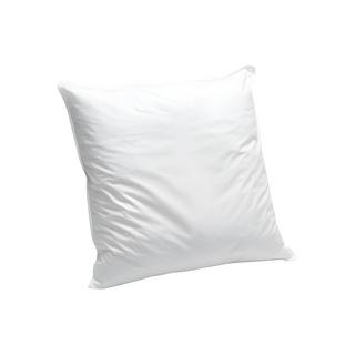 Vente-unique Oreiller en coton bio 60 x 60 cm de NATUREA - 550gr/m2- Blanc- NATURE CONFORT  