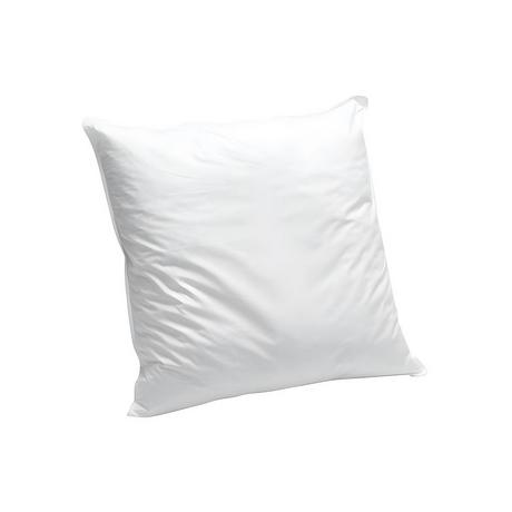 Vente-unique Oreiller en coton bio 60 x 60 cm de NATUREA - 550gr/m2- Blanc- NATURE CONFORT  