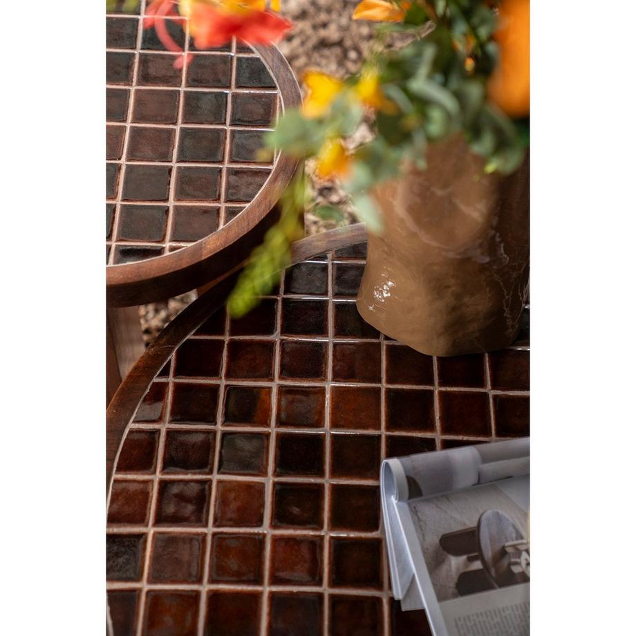 mutoni Couchtisch TiledUp 70x70  