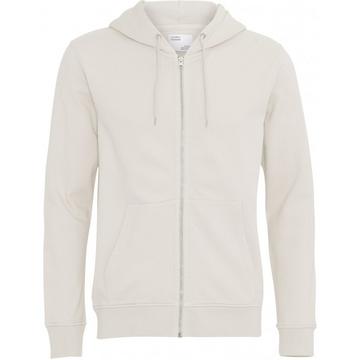 Sweatshirt à capuche zippé  Classic Organic ivory white