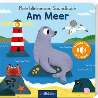 Mein blinkendes Soundbuch - Am Meer Höck, Maria; Dudziuk, Kasia (Illustrationen) Copertina rigida 