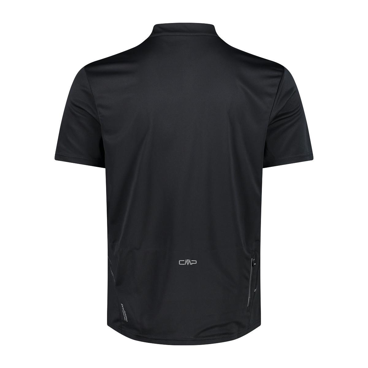 CMP T-Shirt Manches Courtes Demi-Zip  
