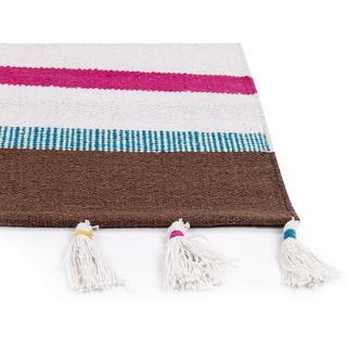 Beliani Tapis en Coton Traditionnel HISARLI  