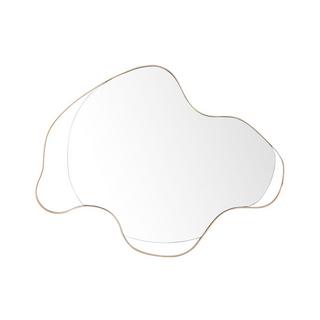 Beliani Miroir en Métal Moderne MELUN  