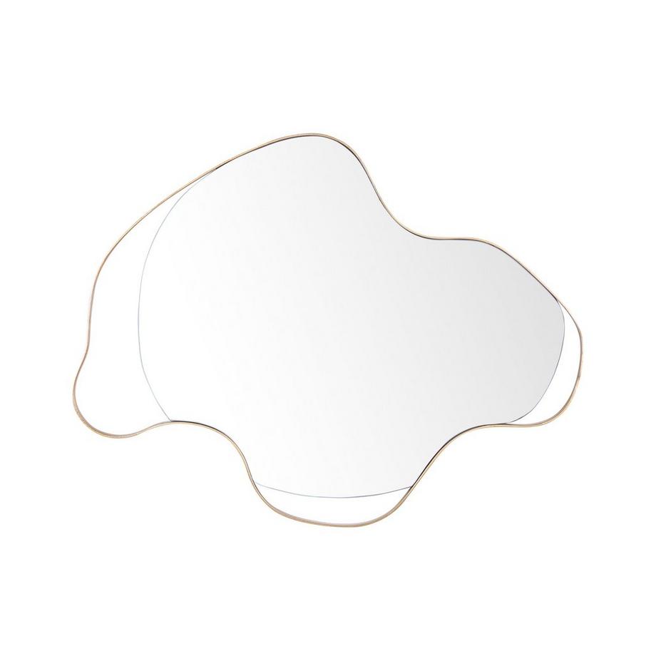 Beliani Miroir en Métal Moderne MELUN  