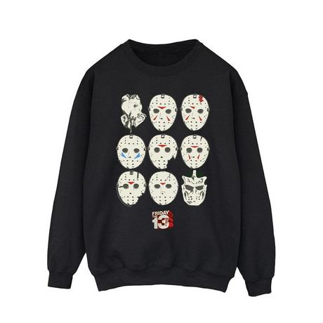 Friday The 13th Jason Masks Sweatshirt  