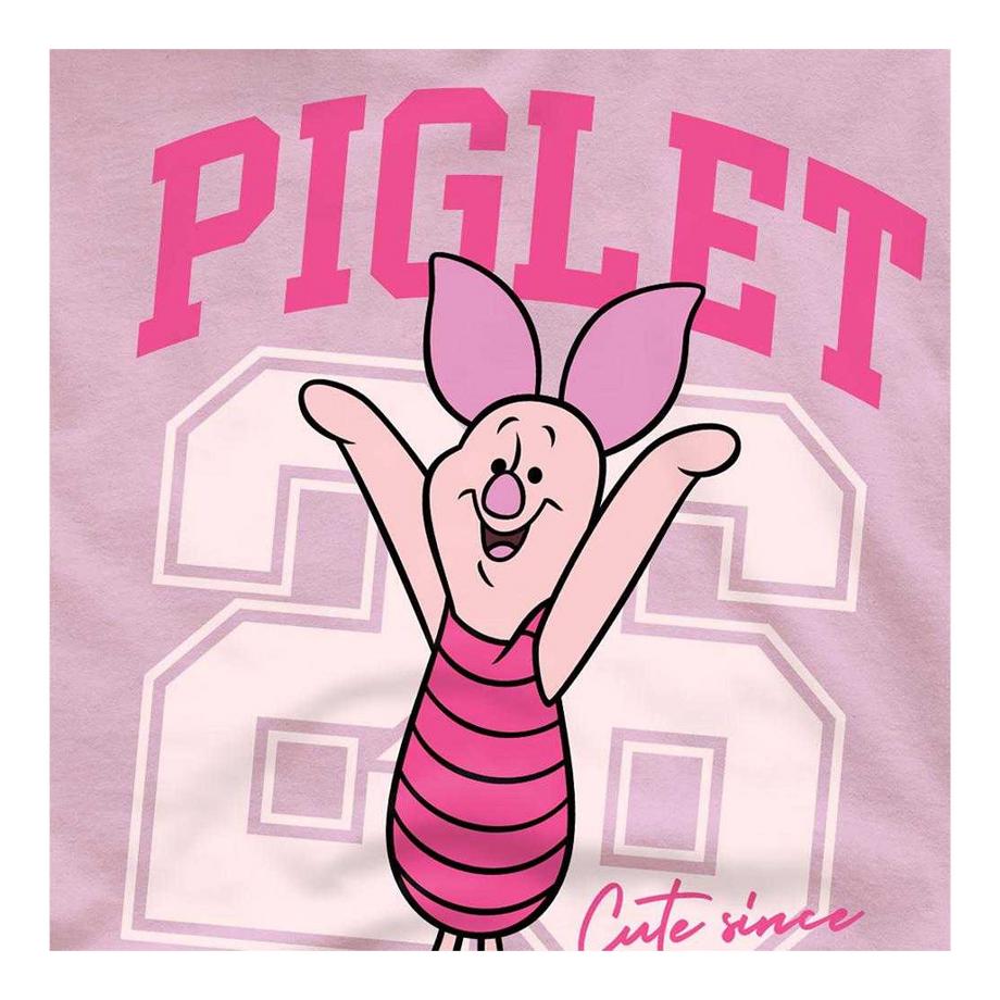 Winnie the Pooh  T-ShirtMotif Porcinet Motiftyle Collégien 