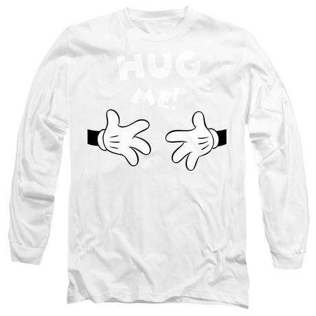 Disney Hug Me San Valentino T-Shirt Maniche Lunghe  