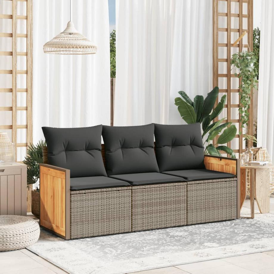 VidaXL Garten sofagarnitur poly-rattan  