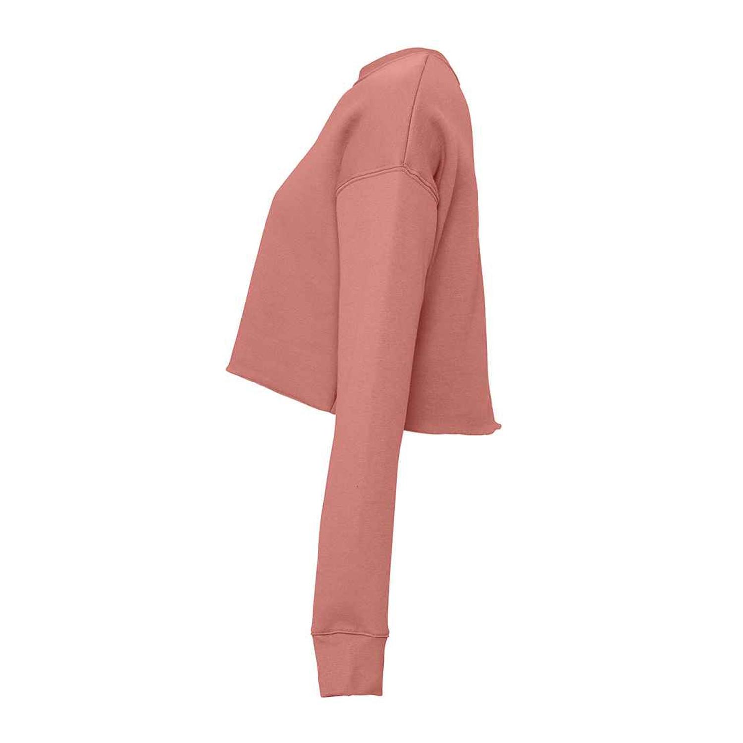 Bella + Canvas Kurz geschnittenes Fleece Oberteil  