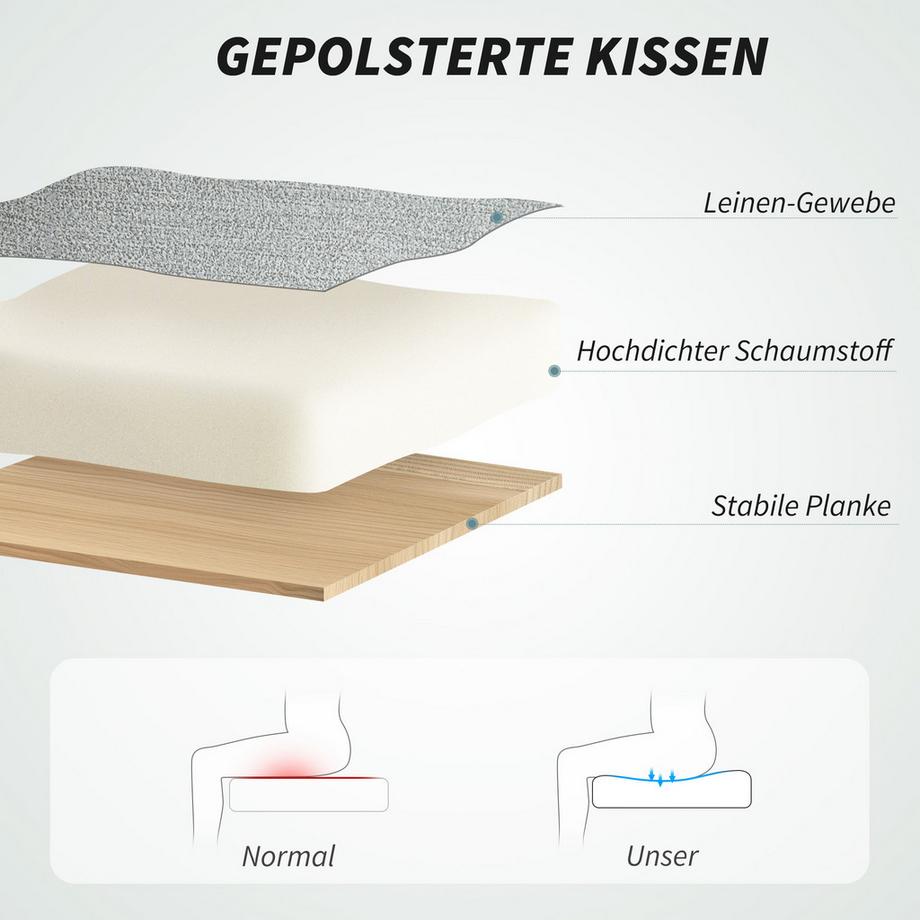 HOMCOM Chaise de bureau  