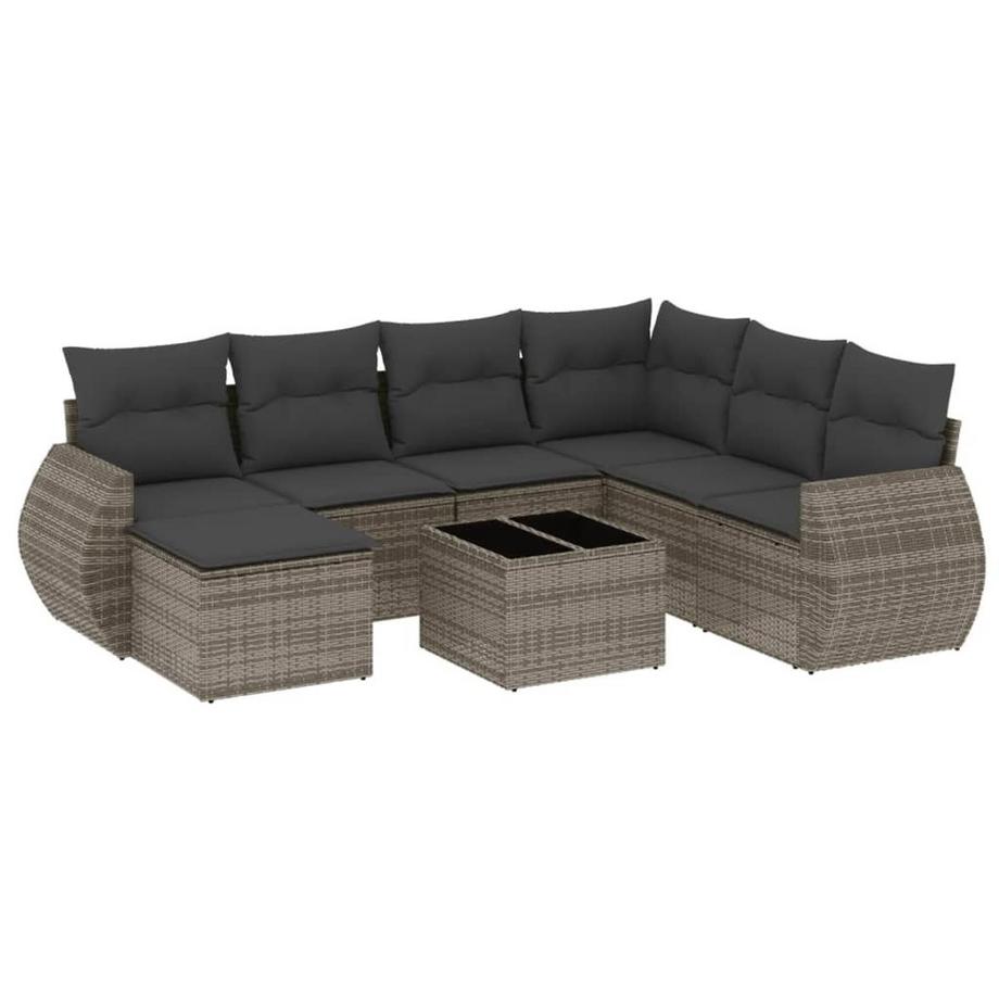Garten sofagarnitur poly-rattan